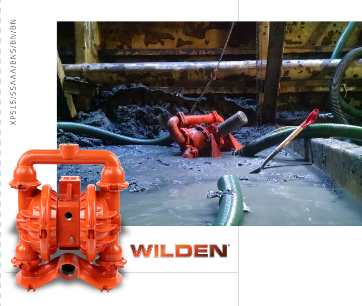 Wilden Pump In Use